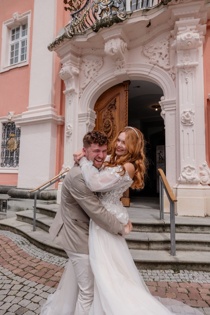 natürliche Hochzeitsfoto
