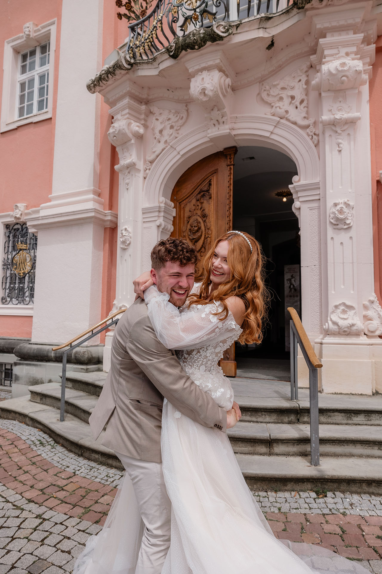 natürliche Hochzeitsfoto 