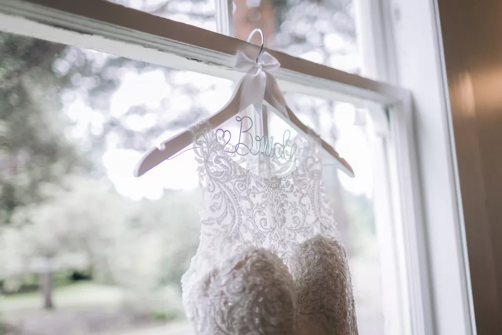 Brautkleid Hacken