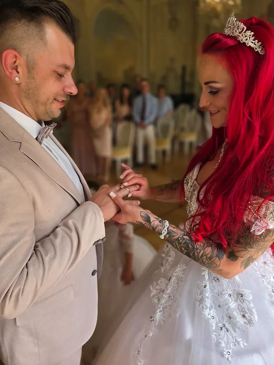 Smartphone Hochzeitsfoto 1